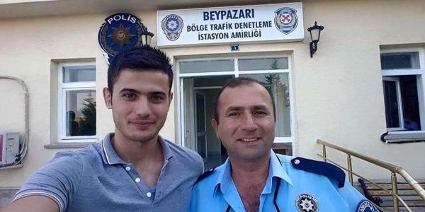 ehit polis Bilgin'in Ankara'daki baba ocana ate dt