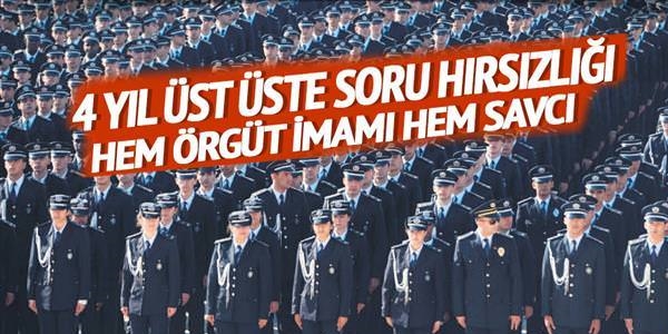 Hem örgüt imamı hem savcı