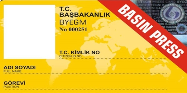 Basın kartı sahiplerinin dikkatine