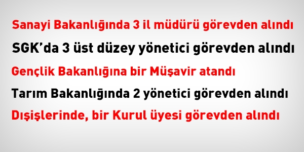 23 Ocak 2016 tarihli atama kararları