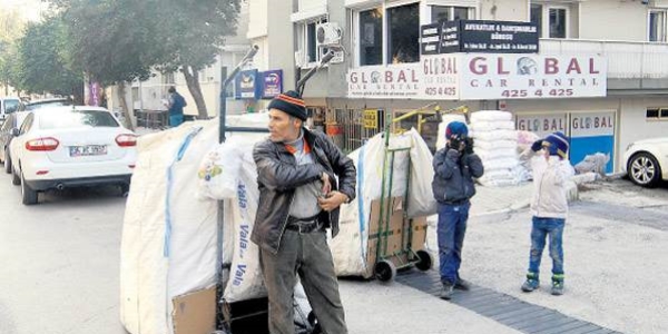 Kağıt toplayanlara şok! 140 bin TL ceza