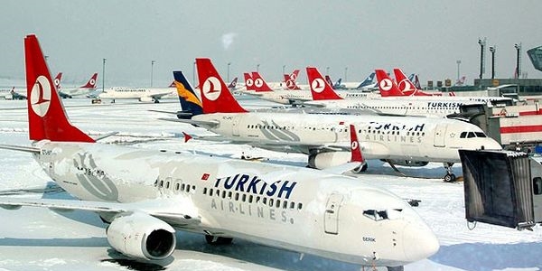 Bir çok ilde uçak seferleri iptal edildi