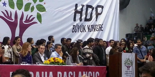 HDP kongresinde basına ambargo uygulandı