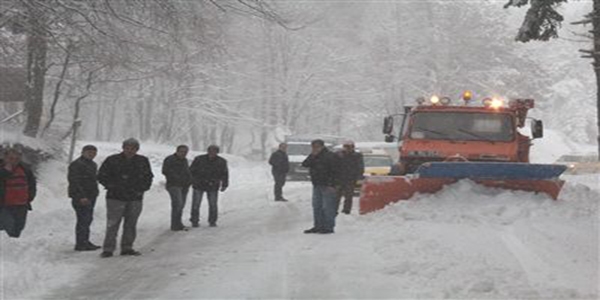 Bingöl'de yolda mahsur kalan 83 kişi kurtarıldı