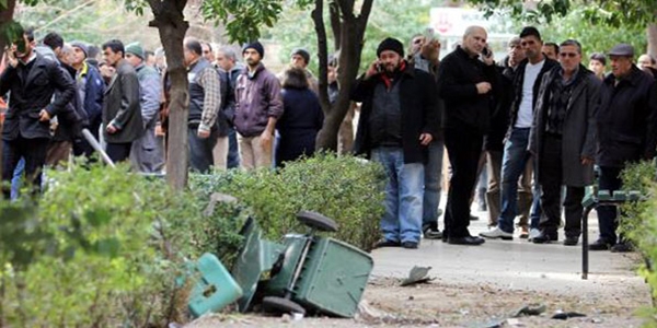 Antalya'da cami avlusunda patlama