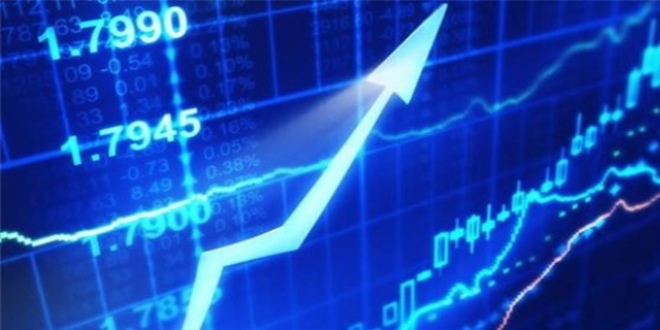 Borsa günün ilk yarısında yüzde 0,87 yükseldi