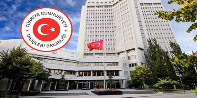 Dışişleri Bakanlığı: İsrail'i şiddetle kınıyoruz