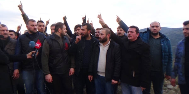 Alperenler sınırı geçmek istedi, asker izin vermedi