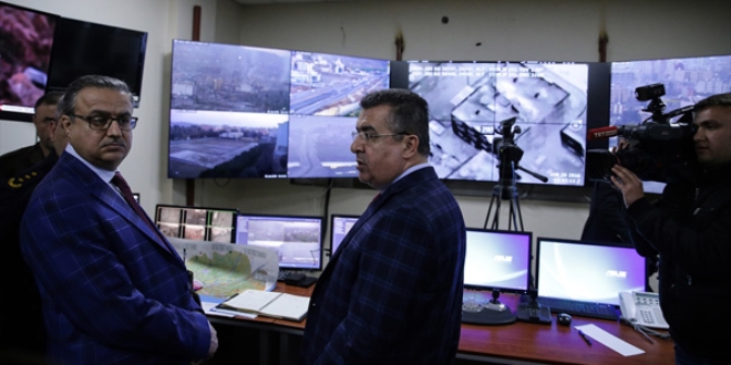 Emniyet Genel Müdürü Lekesiz'e Cizre'de brifing verildi