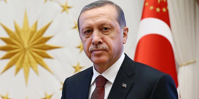 Cumhurbakan Erdoan'dan ehit ailelerine taziye telgraf