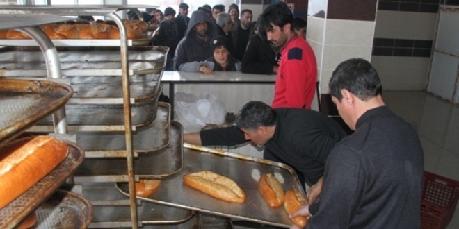 Van'da ekmek 50 kuruştan satılıyor