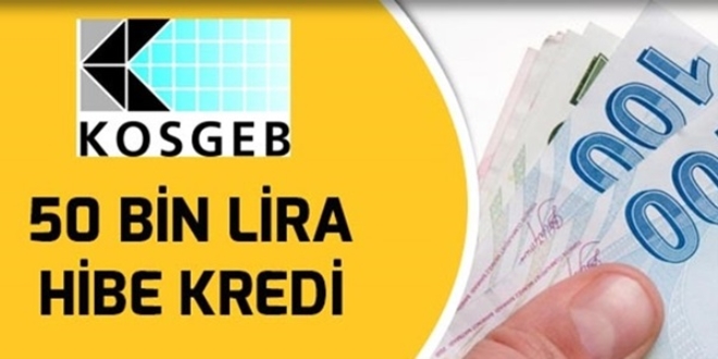 KOSGEB'den 50 bin TL hibe kredisi nasl alnr?