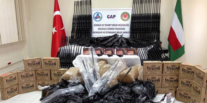 3,5 milyon adet silah ve mühimmat ele geçirildi