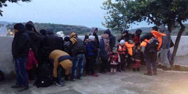 Didim'de jandarma 177 suriyeli'yi yakaladı