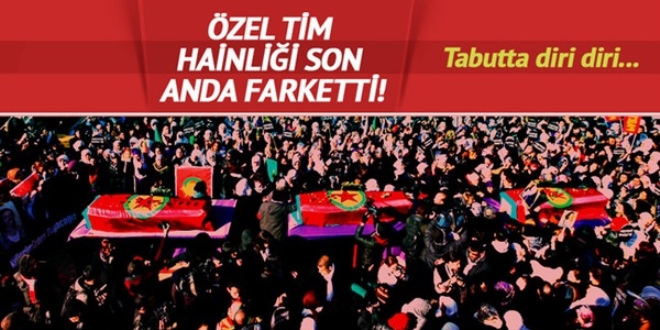 PKK yöneticisini tabutla kaçırmaya çalıştılar