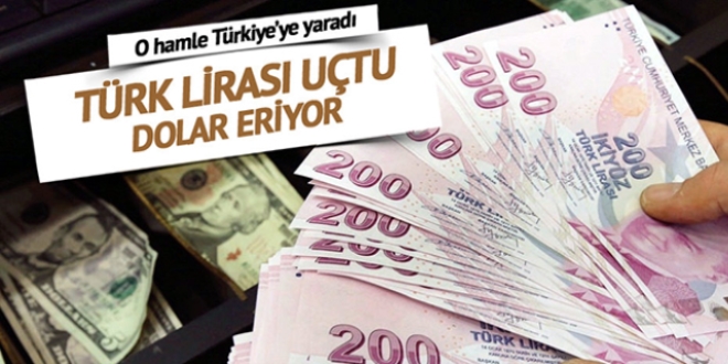 O hamle TL'yi uçurdu, dolar eriyor