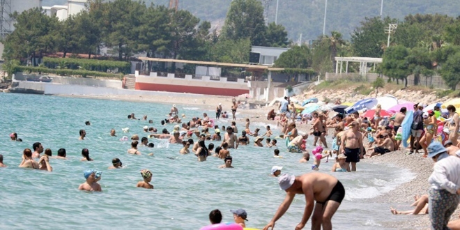 Antalya'da Rus pazarnda byk d