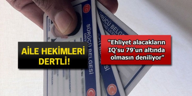 Ehliyet için başvuranlar aile hekimlerinden de sağlık raporu alabilecek