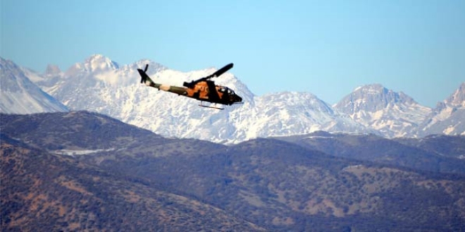 PKK'llarn yerlerini ANKA tespit etti, Kobralar vurdu