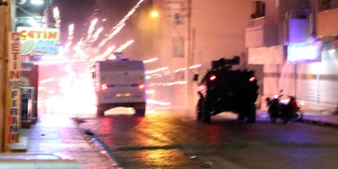 Antalya'da HDP'nin eyleminde olaylar çıktı