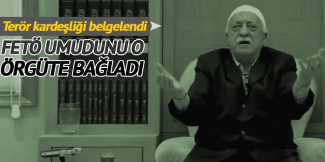 FETÖ ve PKK'nın terör örgütü kardeşliği