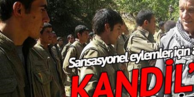 Kirli ittifak Kandil'de