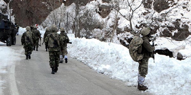 Tunceli'de hava destekli operasyon