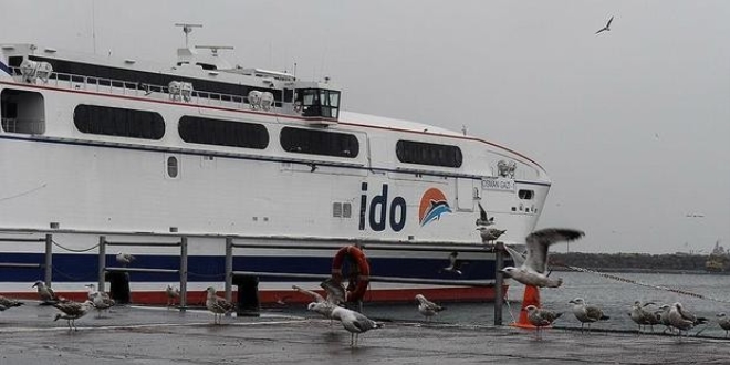 İDO tüm iç hat deniz otobüsü seferlerini iptal etti
