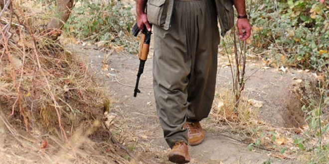 Hakkari'de bir terörist teslim oldu