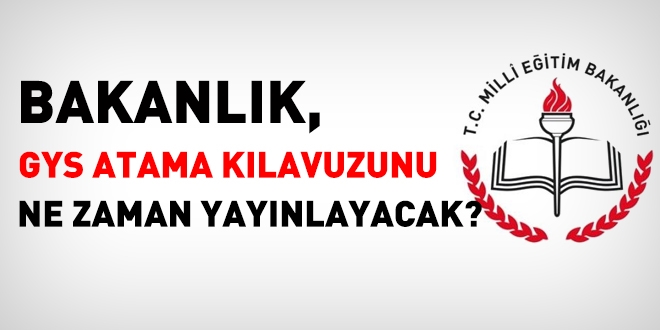 MEB memurları, GYS atama kılavuzunu bekliyor