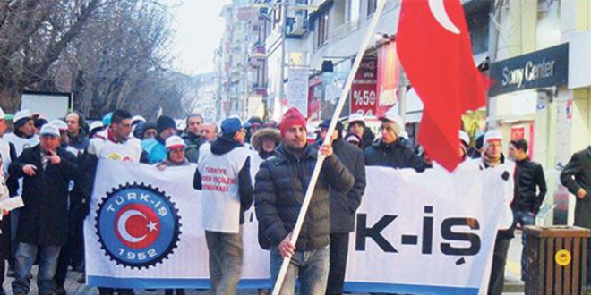Türk-İş'ten kıdem tazminatı protestosu