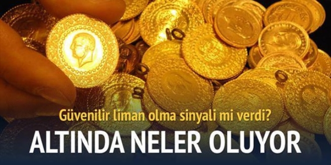 Altın son üç yılın acısını çıkarıyor