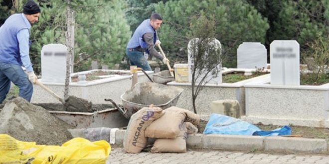 Mezar talarn skp, yeni mezar yeri gibi satyorlar!