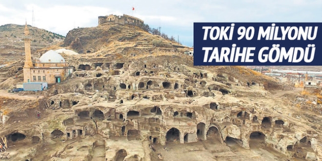 TOKİ 90 milyonu 'tarih'e gömdü