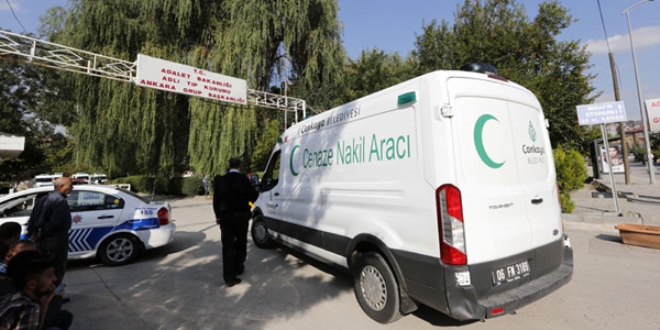 Başkent'teki saldırıda ölenlerin cenazeleri Adli Tıp'a getiriliyor