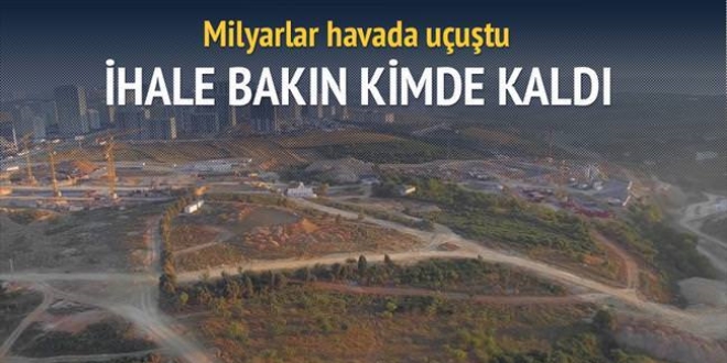 İhalede milyarlar havada uçuştu