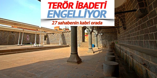 Terör, 850 yıllık caminin kapısına kilit vurdurdu
