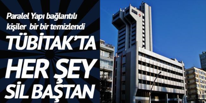 TÜBİTAK sil baştan