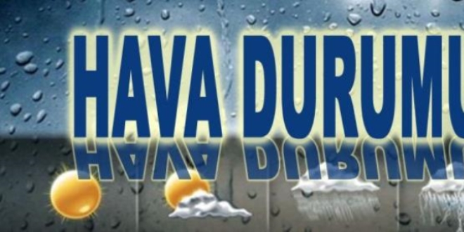 Meteoroloji'den günlük hava tahmini-haritalı