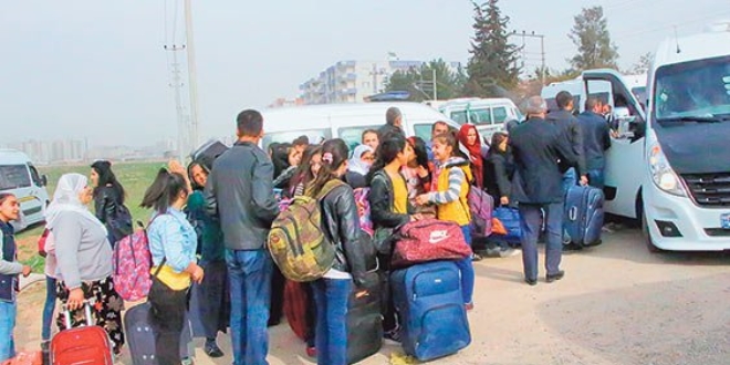 Nusaybinli öğrenciler Mersin'de eğitim görecek