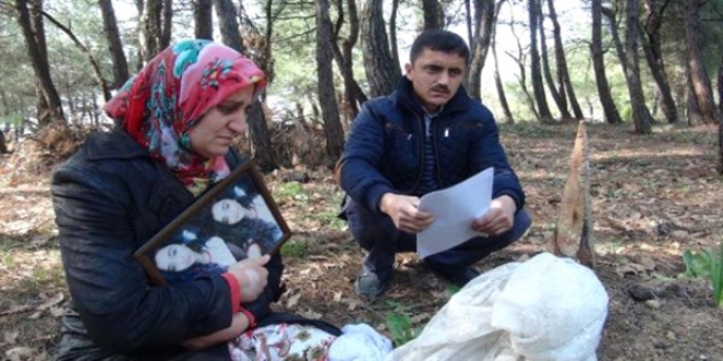 Kızını öldüren magandaya verilen cezayı mezarının başında okudu