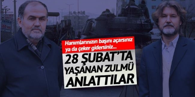 Eşi başörtülülere yargısız infaz