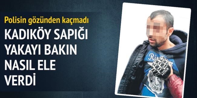 Yere attığı izmarit sapığı yakalattı
