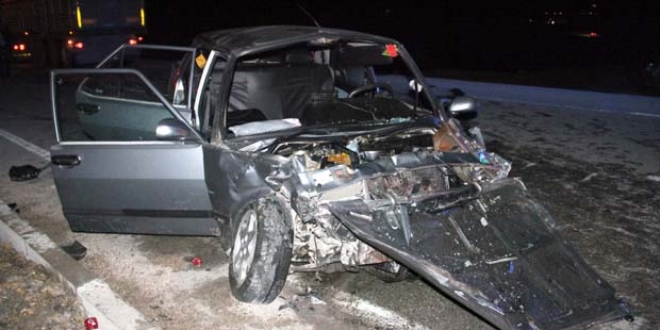Kastamonu'da trafik kazas: 2 l, 5 yaral