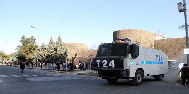 Diyarbakr'da 'izinsiz yry' ars karlk bulmad