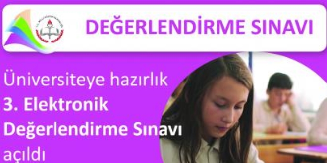YGS öncesi e-değerlendirme sınavı