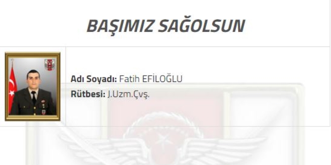 Genelkurmay Başkanı Akar'dan başsağlığı mesajı