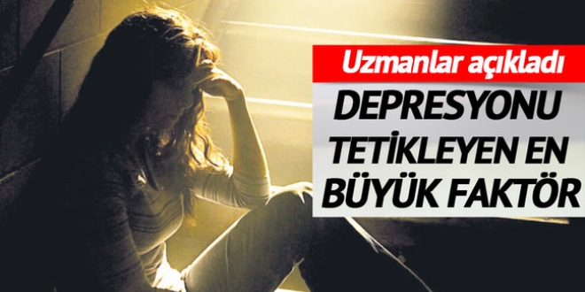 Depresyon, vücutta iltihapla ilişkili çıktı