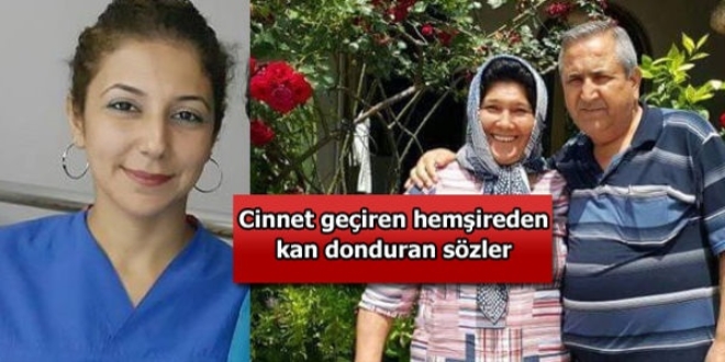 Hemşire, ana babasını nasıl öldürdüğünü anlattı