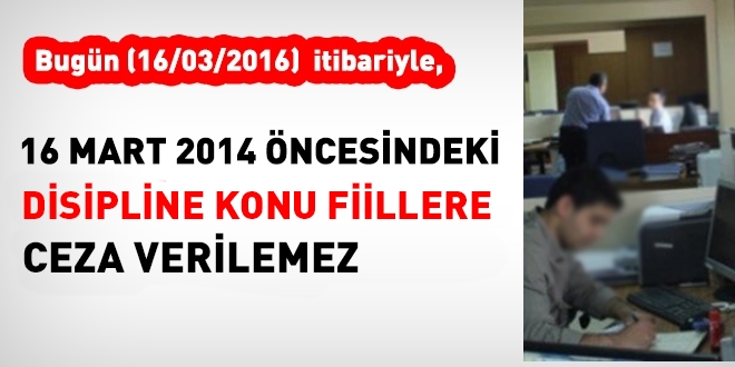Disiplin cezası verme yetkisi ve zamanaşımı